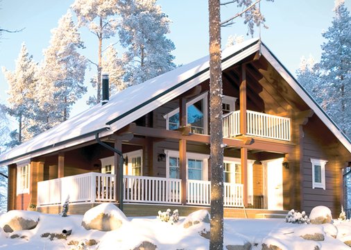 Можно ли строить дома из клееного бруса зимой?