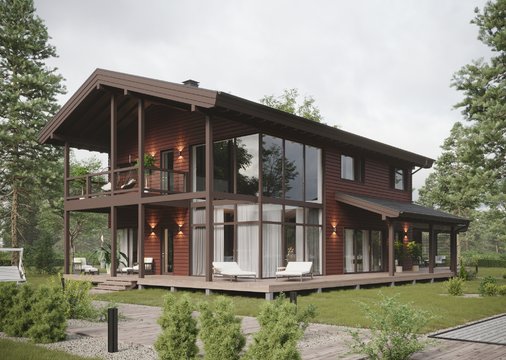 Проект дома «VARVIKKO 265» (фото 1)